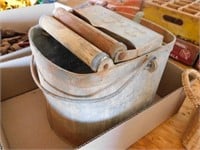 Vintage mop bucket