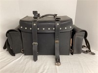 Hot Leathers Three Section Motorcycle Bag