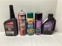 Lubricants, Oils, and Water Repellant
