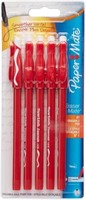 Paper Mate  Eraser Mate Pens - 3 Pks of 5 - Red
