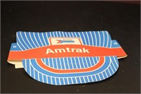 An Amtrak Paper Hat