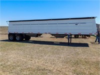 2010 Neville 38 ft grain Trailer