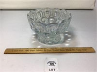 L E SMITH VINTAGE MOON & STARS CARNIVAL CLEAR