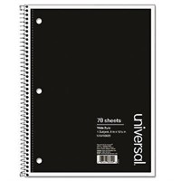 Universal 10-Pack 1 Subj.. Wirebound Notebook