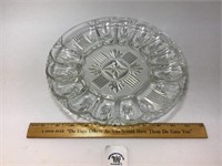 FEDERAL GLASS GEORGETOWN DEVILED EGG PLATE