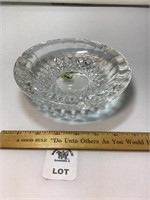 LARGE 7 INCH WATERFORD CRYSTAL ASHTRAY