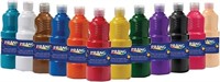 PRANG-Tempura Paint 16 oz , 12 Colors