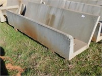 Concrete J feed bunks