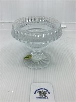 WATERFORD CRYSTAL HERITAGE MINI FOOTED TURNOVER