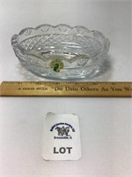 WATERFORD CRYSTAL OVAL BOWL