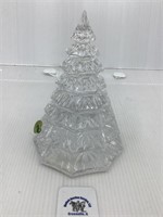 WATERFORD CRYSTAL 6.5 INCH TALL CHRISTMAS TREE