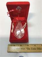 1980 WATERFORD CHRISTMAS ORNAMENT