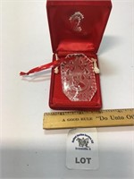 1982 WATERFORD CHRISTMAS ORNAMENT