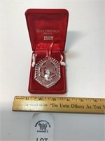 1989 WATERFORD CHRISTMAS ORNAMENT