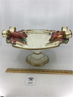 FITZ and FLOYD CLASSIC PEDESTAL CENTERPIECE BOWL