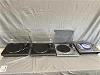 Nice Lot of Vintage Turntables