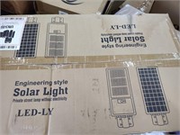 Solar LED Street Light Enginering Style