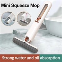 NEW Squeeze Mop Portable Cleaning Window Glass