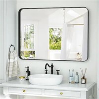 Neutypechic Mounted Wall Mirror LG-Silver