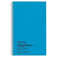 National Brand  3-SUBJECT Notebooks 3-Pk