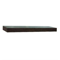 35" x 7.5" x 2.5"Plank Oak MDF Floating Wall Shelf