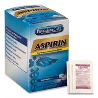 Physicians Care Coated Asprin Box of 50 Packs of 2