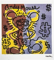 Keith Haring 'Andy Mouse'