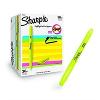 Sharpie Highlighters 36 count - Yellow