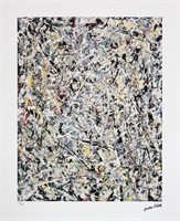 Jackson Pollock 'White Light'
