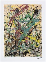Jackson Pollock 'Number 16'