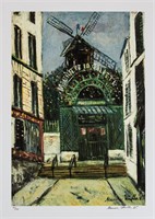Maurice Utrillo „Mill Gallete, Lepic Street”