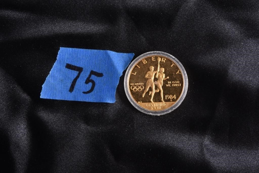1984 Olympiad $10 Gold coin
