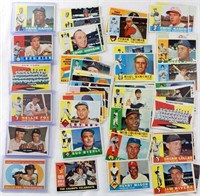 (47) 1960 TOPPS BASEBALL CARDS w/STARS