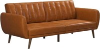 *Novogratz Brittany Futon, Convertible Sofa/ Couch