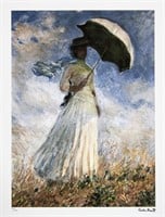 Claude Monet 'Woman with a Parasol'