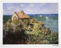 Claude Monet 'Fishermans Cottage at Varengeville'