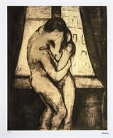 Edvard Munch 'The Kiss'