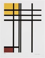 Piet Mondrian 'Opposition of Lines...'
