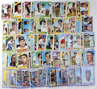 (223) 1966 TOPPS BASEBALL CARDS w/STARS