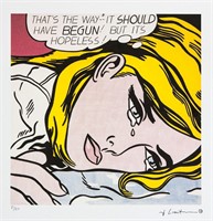 Roy Lichtenstein 'Hopeless'