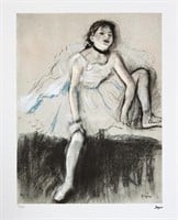 Edgar Degas 'Ballerina at Rest'