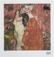 Gustav Klimt 'The Girlfriends'