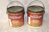 NEW 2 Gal Woodsman Siding & Fencing Oil Stain