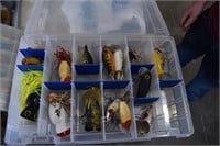 Tackle Box w/ Top Water Poppers