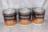 NEW 3 Gal Woodsman Acrylic Deck Siding Fence Stain