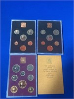 1970 & 1971 Coinage of Great Britain Sets