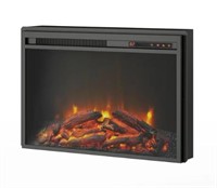 27"X18" AltraFlame Glass Electric Fireplace Insert