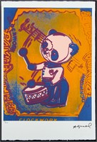 Andy Warhol 'Clockwork Panda'