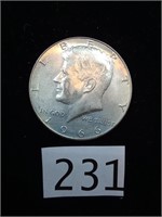 1966 Kennedy Half dollar