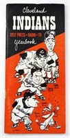 CLEVELAND INDIANS 1952 YEARBOOK